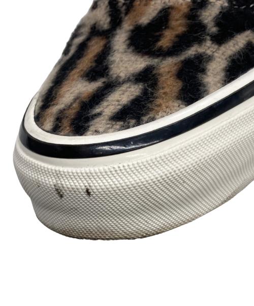 VANS（ヴァンズ）VANS (ヴァンズ) LX Authentic 44 レオパード スニーカー ブラック×ベージュ サイズ:24㎝の古着・服飾アイテム