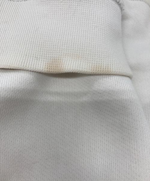 BALENCIAGA（バレンシアガ）BALENCIAGA (バレンシアガ) フードロゴプリント プルオーバーパーカー ホワイト サイズ:XSの古着・服飾アイテム