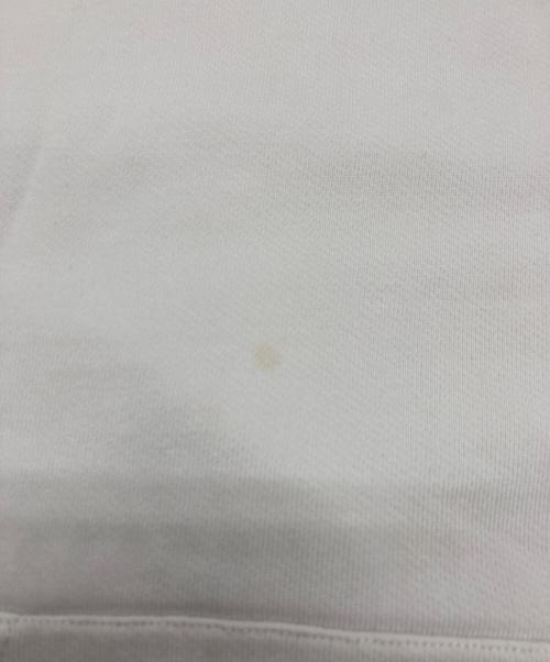 BALENCIAGA（バレンシアガ）BALENCIAGA (バレンシアガ) フードロゴプリント プルオーバーパーカー ホワイト サイズ:XSの古着・服飾アイテム