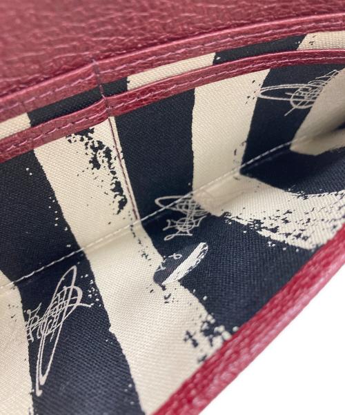 Vivienne Westwood（ヴィヴィアンウエストウッド）Vivienne Westwood (ヴィヴィアンウエストウッド) オーブ長財布 ボルドーの古着・服飾アイテム