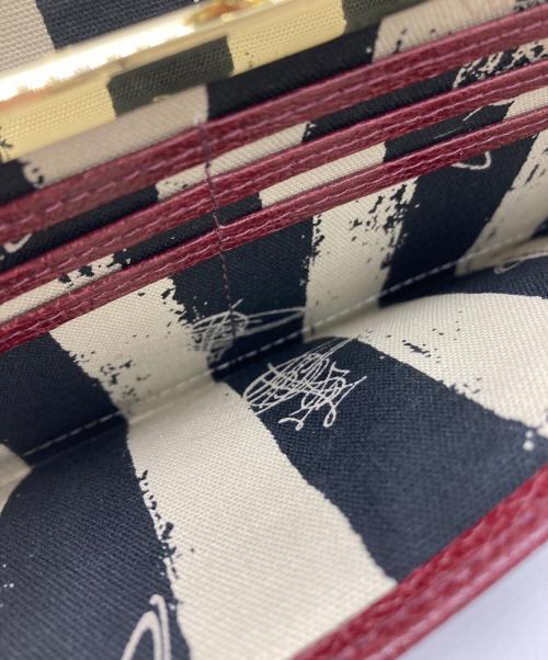 Vivienne Westwood（ヴィヴィアンウエストウッド）Vivienne Westwood (ヴィヴィアンウエストウッド) オーブ長財布 ボルドーの古着・服飾アイテム