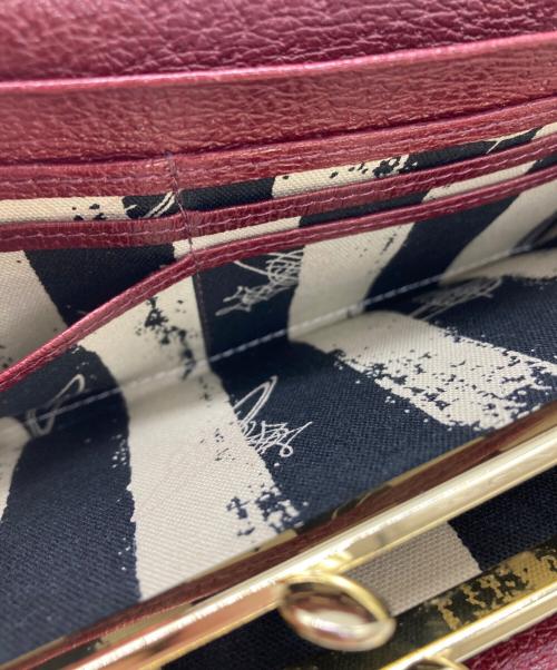 Vivienne Westwood（ヴィヴィアンウエストウッド）Vivienne Westwood (ヴィヴィアンウエストウッド) オーブ長財布 ボルドーの古着・服飾アイテム