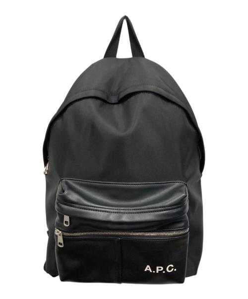 A.P.C.（アーペーセー）A.P.C. (アーペーセー) CAMDENリュックサック ブラックの古着・服飾アイテム