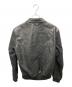 LOUIS VUITTON (ルイ ヴィトン) LVSE Embossed Monogram Mix Leather Blouson ブラック サイズ:46：220000円