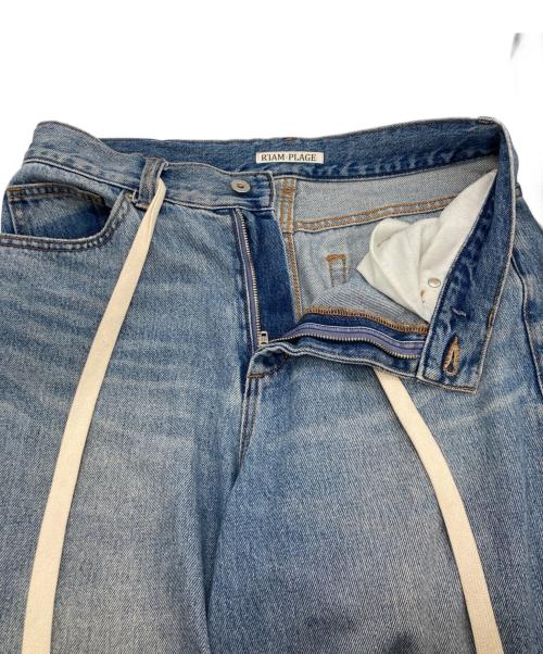 Plage（プラージュ）Plage (プラージュ) R’IAM SUPER LOOSE デニムパンツ インディゴ サイズ:SIZE 38の古着・服飾アイテム