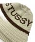 中古・古着 stussy (ステューシー) Jacquard knit Bucket Hat ベージュ：8000円
