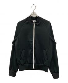 BLACK COMME des GARCONS（ブラックコムデギャルソン）の古着「JERSEY TRACK JACKET」｜ブラック