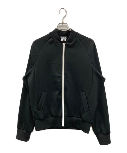 BLACK COMME des GARCONS（ブラックコムデギャルソン）BLACK COMME des GARCONS (ブラックコムデギャルソン) JERSEY TRACK JACKET ブラック サイズ:XLの古着・服飾アイテム