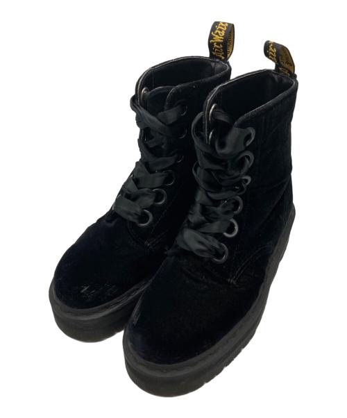 Dr.Martens（ドクターマーチン）Dr.Martens (ドクターマーチン) QUAD RETRO MOLLY LOLITA BOOT ブラック サイズ:UK4の古着・服飾アイテム