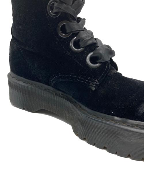 Dr.Martens（ドクターマーチン）Dr.Martens (ドクターマーチン) QUAD RETRO MOLLY LOLITA BOOT ブラック サイズ:UK4の古着・服飾アイテム