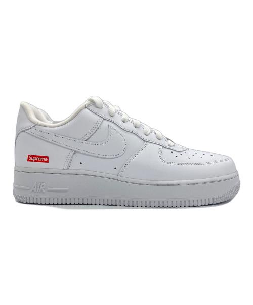 NIKE（ナイキ）NIKE (ナイキ) Supreme (シュプリーム) AIR FORCE 1 LOW SP ホワイト サイズ:25㎝ 未使用品の古着・服飾アイテム