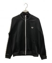 FRED PERRY（フレッドペリー）の古着「Taped Track Jacket」｜ブラック