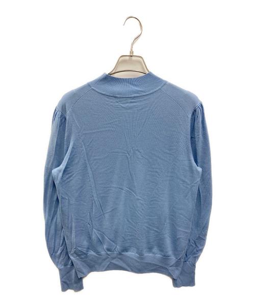 theory luxe（セオリーリュクス）theory luxe (セオリーリュクス) Lawrence Reya Sweater ブルー サイズ:38の古着・服飾アイテム