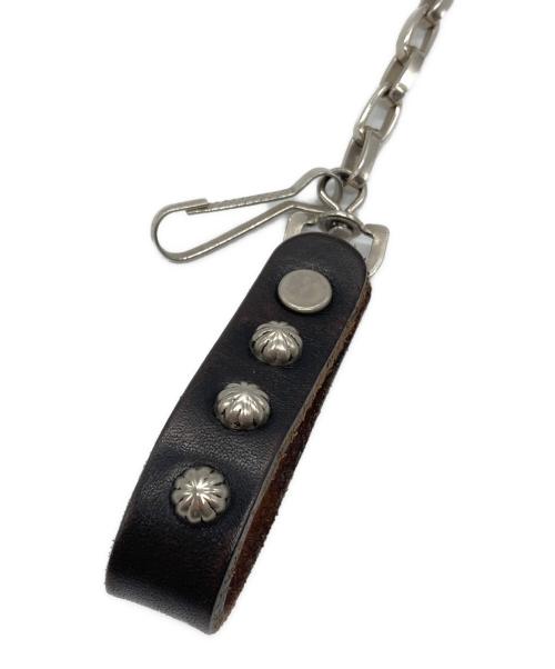 htc（エイチティーシー）HTC (エイチティーシー) ウォレットチェーン ブラウンの古着・服飾アイテム