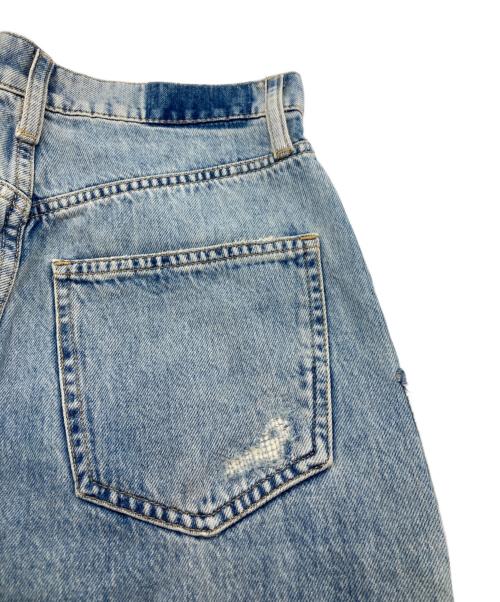 POLO RALPH LAUREN（ポロ・ラルフローレン）POLO RALPH LAUREN (ポロ・ラルフローレン) パッチワーク フレア デニムパンツ インディゴ サイズ:25の古着・服飾アイテム