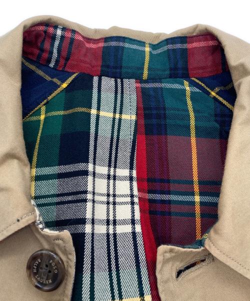 POLO RALPH LAUREN（ポロ・ラルフローレン）POLO RALPH LAUREN (ポロ・ラルフローレン) リバーシブルバルマカーンコート ベージュ サイズ:XXLの古着・服飾アイテム