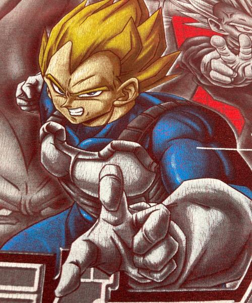 ドラゴンボール（ドラゴンボール）ドラゴンボール (ドラゴンボール) ベジータプリントTシャツ レッド サイズ:Mの古着・服飾アイテム