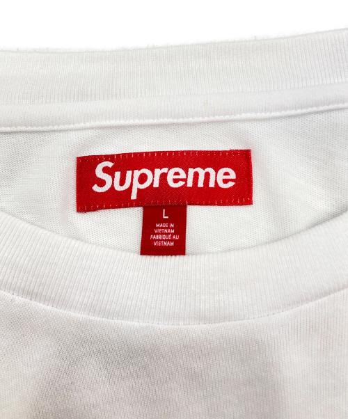 SUPREME（シュプリーム）Supreme (シュプリーム) CAPITAL S/S TOP ホワイト サイズ:Lの古着・服飾アイテム