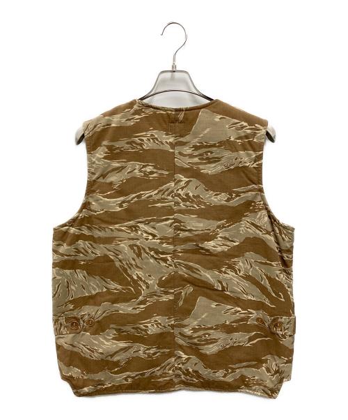 POST O'ALLS（ポストオーバーオールズ）POST O'ALLS (ポストオーバーオールズ) ロイヤルトラベラー ベスト ブラウン サイズ:Lの古着・服飾アイテム