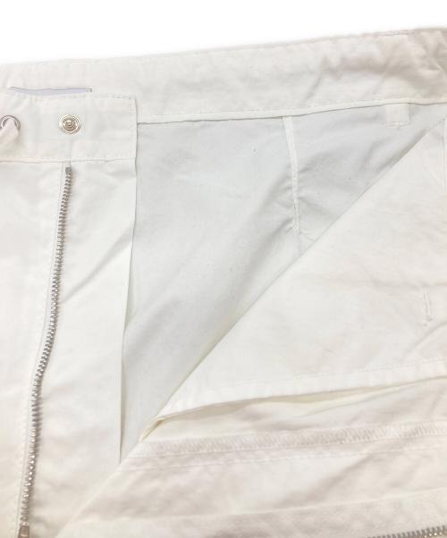 UNUSED（アンユーズド）UNUSED (アンユーズド) Nylon wide pants ホワイト サイズ:3の古着・服飾アイテム