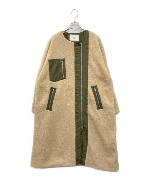 F/CE.（エフシーイー）F/CE. (エフシーイー) ボアスーパーロングコート ベージュ サイズ:XSの古着・服飾アイテム