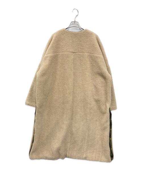 F/CE.（エフシーイー）F/CE. (エフシーイー) ボアスーパーロングコート ベージュ サイズ:XSの古着・服飾アイテム