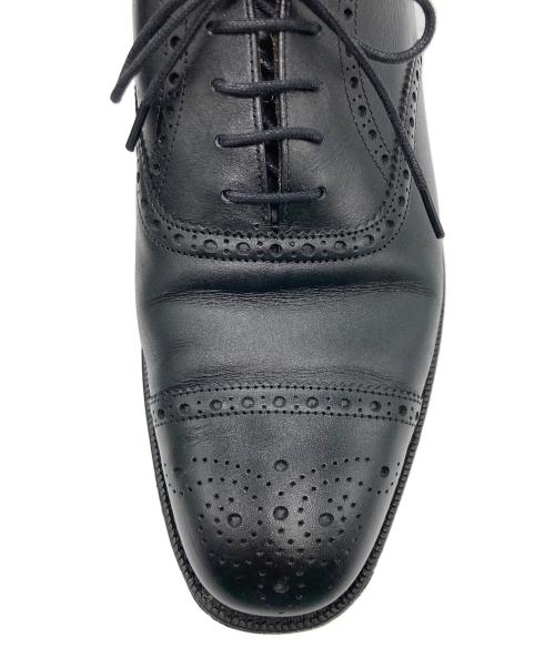 JOSEPH CHEANEY（ジョセフチーニー）Joseph Cheaney (ジョセフチーニー) ウィングチップシューズ ブラック サイズ:7の古着・服飾アイテム