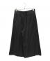 LAD MUSICIAN (ラッドミュージシャン) WOOL GABARDINE 2TUCK CROPPED WIDE SLACKS ブラック サイズ:42：13000円