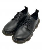 grounds×TARO HORIUCHIグラウンズ×タロウホリウチ）の古着「コラボ レザースニーカー」｜ブラック