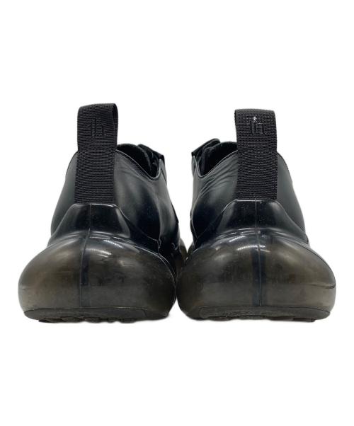 grounds（グラウンズ）grounds (グラウンズ) TARO HORIUCHI (タロウホリウチ) コラボ レザースニーカー ブラック サイズ:44の古着・服飾アイテム