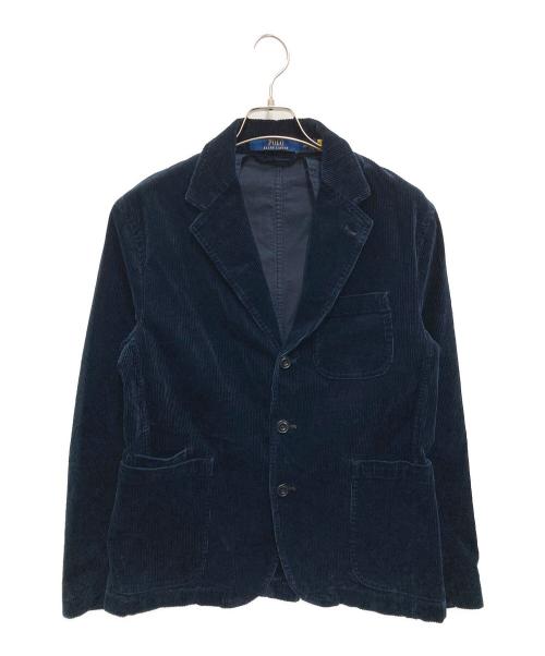 POLO RALPH LAUREN（ポロ・ラルフローレン）POLO RALPH LAUREN (ポロ・ラルフローレン) コーデュロイテーラードジャケット ネイビー サイズ:Sの古着・服飾アイテム