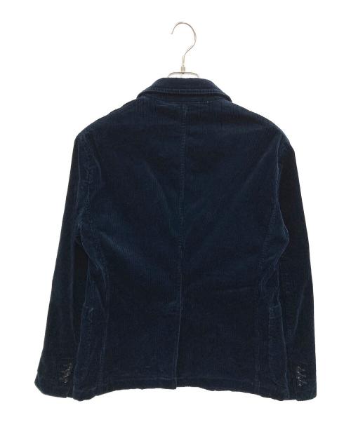 POLO RALPH LAUREN（ポロ・ラルフローレン）POLO RALPH LAUREN (ポロ・ラルフローレン) コーデュロイテーラードジャケット ネイビー サイズ:Sの古着・服飾アイテム