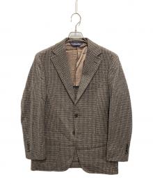 BROOKS BROTHERS（ブルックスブラザーズ）の古着「カシミヤ混テーラードジャケット」｜ブラウン