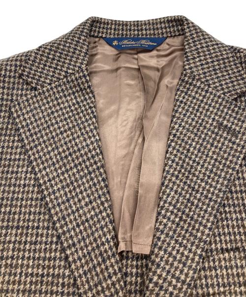 BROOKS BROTHERS（ブルックスブラザーズ）BROOKS BROTHERS (ブルックスブラザーズ) カシミヤ混テーラードジャケット ブラウン サイズ:SIZE 38の古着・服飾アイテム