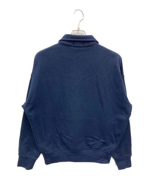 POLO RALPH LAUREN（ポロ・ラルフローレン）POLO RALPH LAUREN (ポロ・ラルフローレン) リラックスドフィットロゴカラードスウェット ネイビー サイズ:Sの古着・服飾アイテム