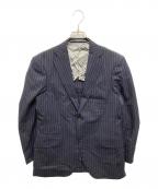Aquascutumアクアスキュータム）の古着「Banker Stripe Suit」｜ネイビー