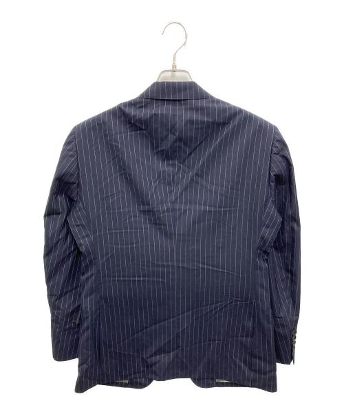 Aquascutum（アクアスキュータム）Aquascutum (アクアスキュータム) Banker Stripe Suit ネイビー サイズ:A5の古着・服飾アイテム