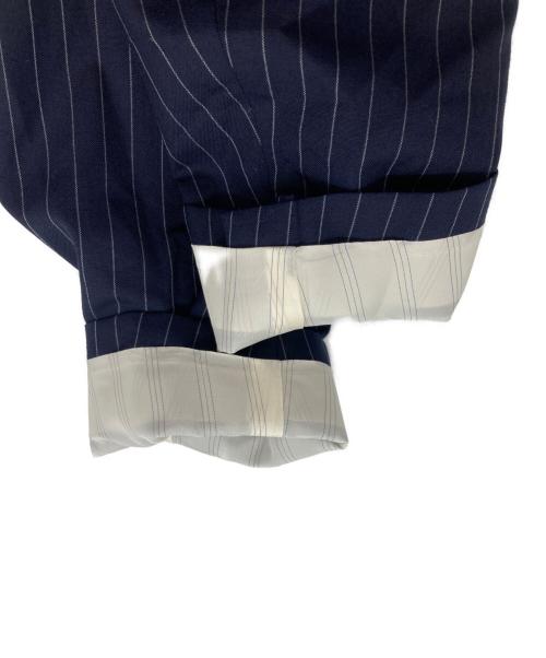 Aquascutum（アクアスキュータム）Aquascutum (アクアスキュータム) Banker Stripe Suit ネイビー サイズ:A5の古着・服飾アイテム
