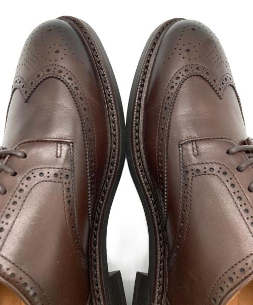 POLO RALPH LAUREN（ポロ・ラルフローレン）POLO RALPH LAUREN (ポロ・ラルフローレン) Asher Leather Wingtip ブラウン サイズ:26.5の古着・服飾アイテム