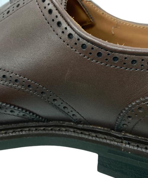 POLO RALPH LAUREN（ポロ・ラルフローレン）POLO RALPH LAUREN (ポロ・ラルフローレン) Asher Leather Wingtip ブラウン サイズ:26.5の古着・服飾アイテム