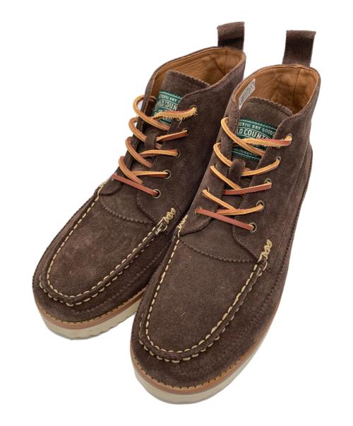 POLO RALPH LAUREN（ポロ・ラルフローレン）POLO RALPH LAUREN (ポロ・ラルフローレン) RANGER MID-BOOTS ブラウン サイズ:27.5の古着・服飾アイテム