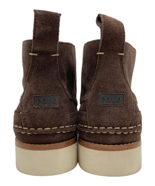 POLO RALPH LAUREN（ポロ・ラルフローレン）POLO RALPH LAUREN (ポロ・ラルフローレン) RANGER MID-BOOTS ブラウン サイズ:27.5の古着・服飾アイテム