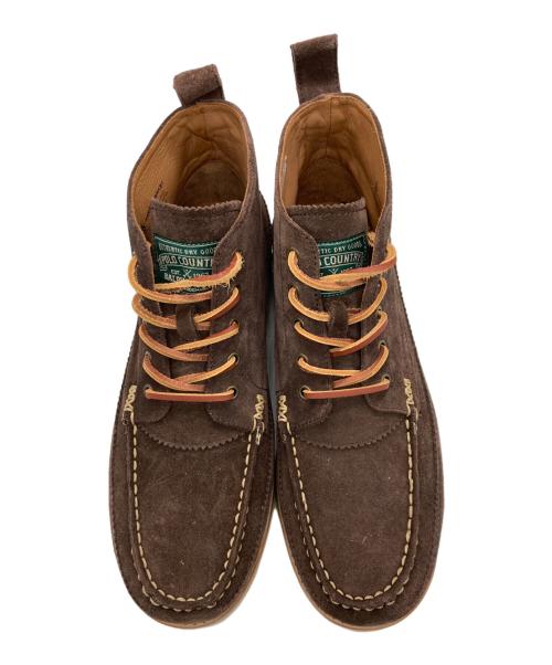 POLO RALPH LAUREN（ポロ・ラルフローレン）POLO RALPH LAUREN (ポロ・ラルフローレン) RANGER MID-BOOTS ブラウン サイズ:27.5の古着・服飾アイテム