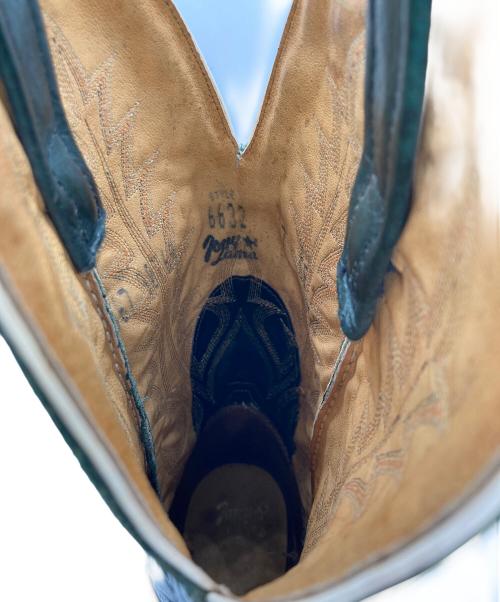 TONY LAMA（トニーラマ）TONY LAMA (トニーラマ) ウェスタンブーツ ブラウン×オリーブ サイズ:7の古着・服飾アイテム