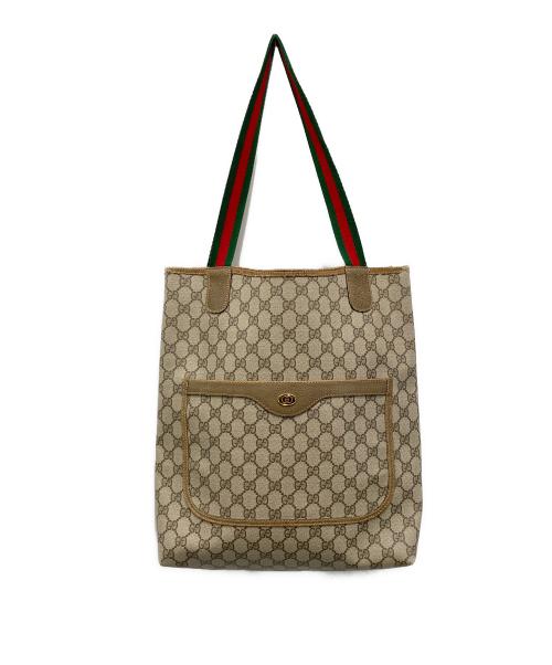 GUCCI（グッチ）GUCCI (グッチ) トートバッグ ベージュの古着・服飾アイテム