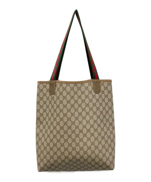 GUCCI（グッチ）GUCCI (グッチ) トートバッグ ベージュの古着・服飾アイテム