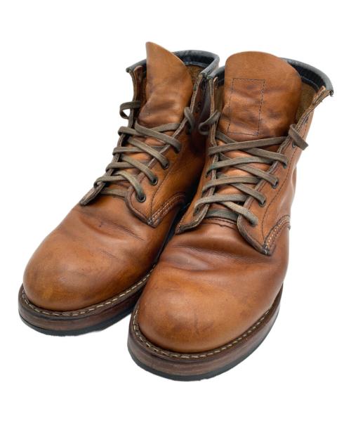 RED WING（レッドウィング）RED WING (レッドウィング) BECKMAN ROUND BOOTS ブラウン サイズ:9Dの古着・服飾アイテム