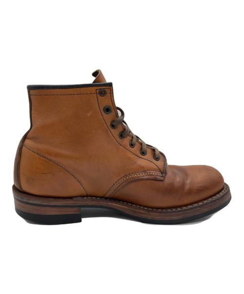 RED WING（レッドウィング）RED WING (レッドウィング) BECKMAN ROUND BOOTS ブラウン サイズ:9Dの古着・服飾アイテム