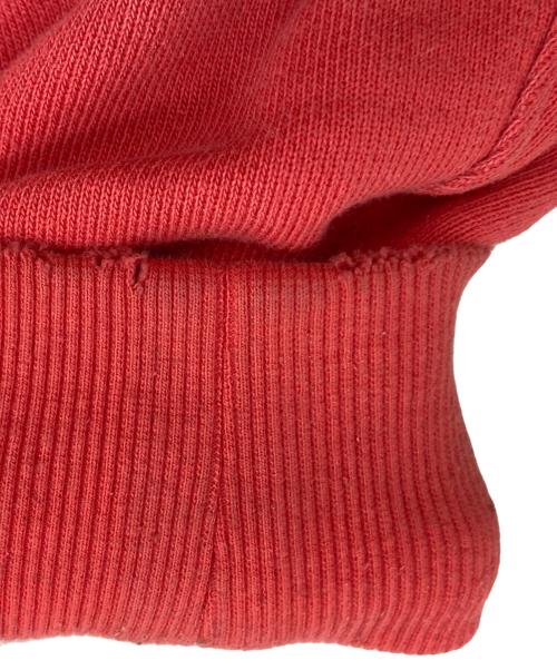 JOURNAL STANDARD relume（ジャーナルスタンダード レリューム）JOURNAL STANDARD relume (ジャーナルスタンダード レリューム) ダブルフェイス ワッフル ジップパーカー レッド サイズ:Lの古着・服飾アイテム