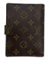 LOUIS VUITTON (ルイ ヴィトン) 手帳カバー ブラウン：11000円